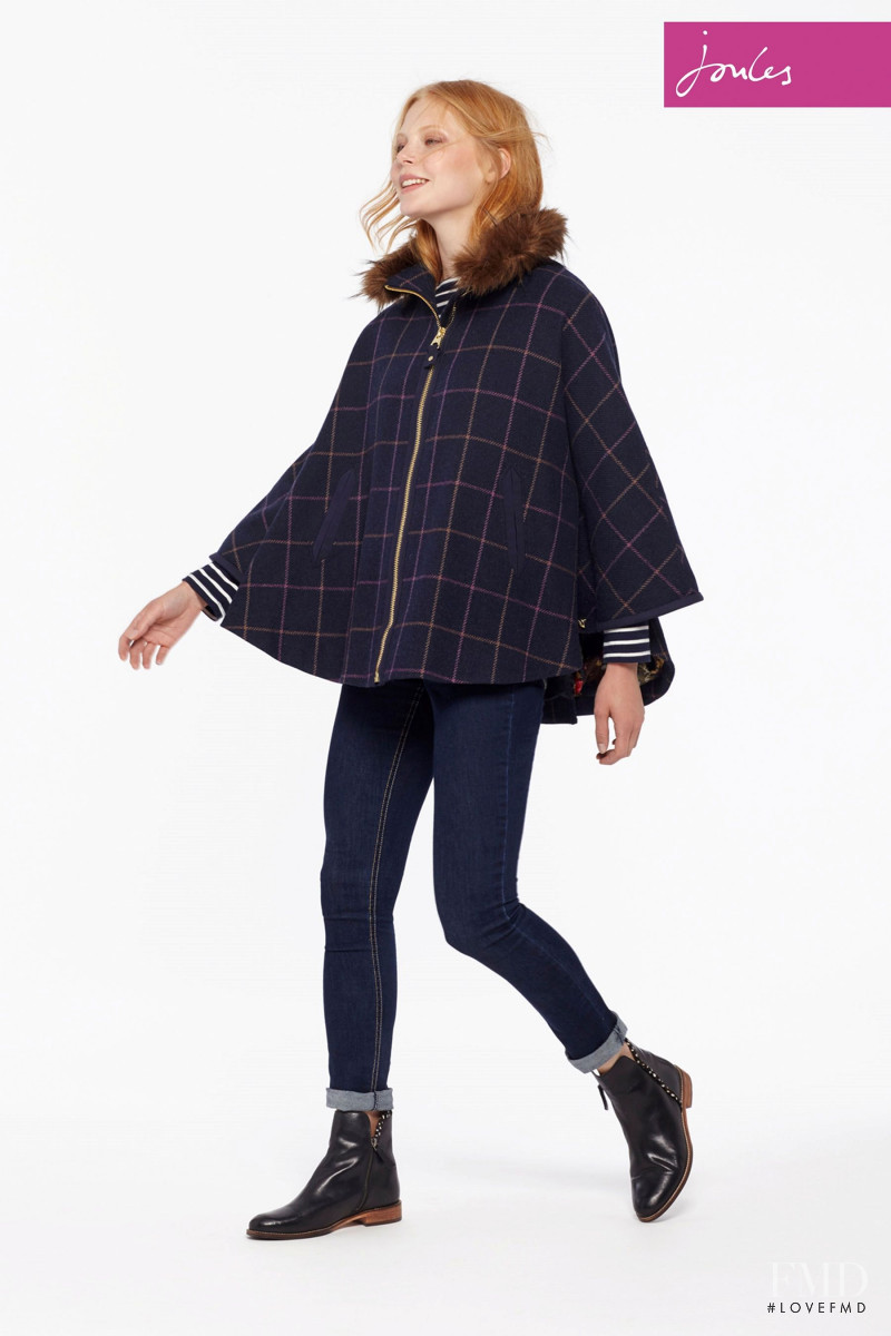 Sofie Theobald featured in  the Joules catalogue for Autumn/Winter 2017