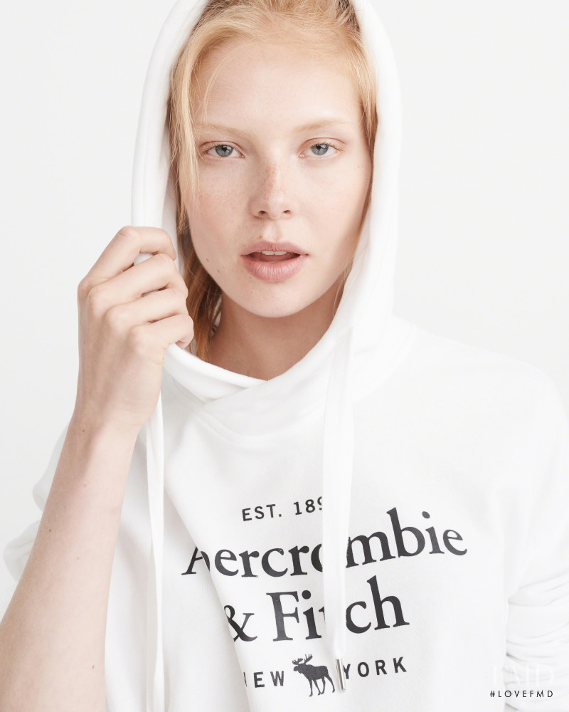 Sofie Theobald featured in  the Abercrombie & Fitch catalogue for Spring/Summer 2017