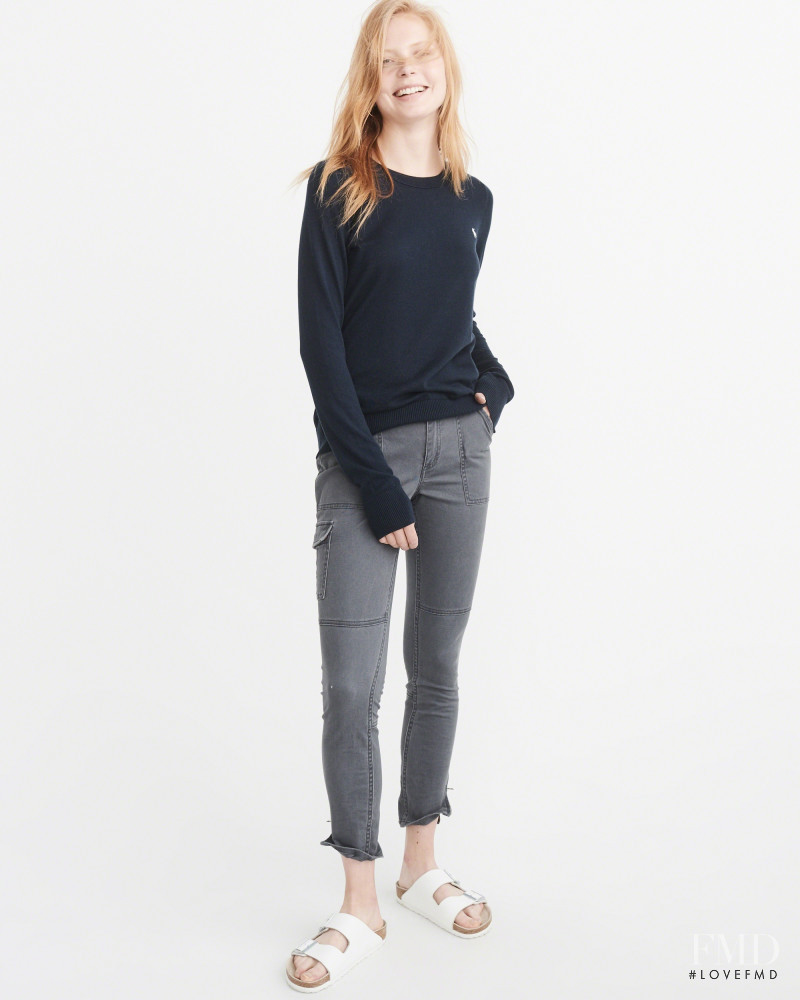 Sofie Theobald featured in  the Abercrombie & Fitch catalogue for Spring/Summer 2017