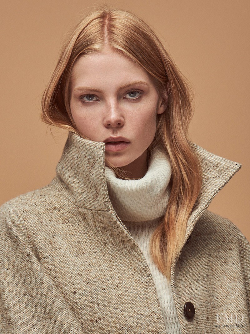 Sofie Theobald featured in  the Sands & Hall lookbook for Autumn/Winter 2016