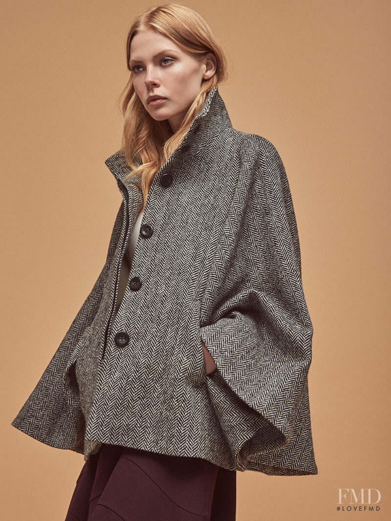 Sofie Theobald featured in  the Sands & Hall lookbook for Autumn/Winter 2016