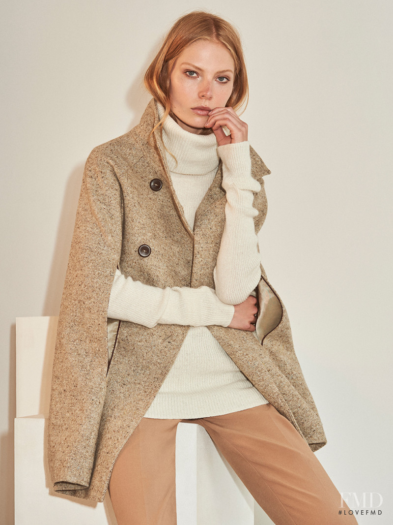 Sofie Theobald featured in  the Sands & Hall lookbook for Autumn/Winter 2016