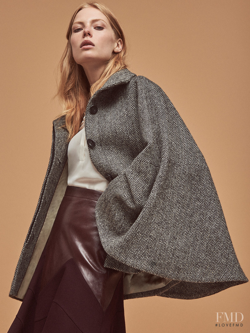 Sofie Theobald featured in  the Sands & Hall lookbook for Autumn/Winter 2016