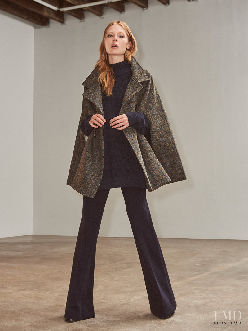 Sofie Theobald featured in  the Sands & Hall lookbook for Autumn/Winter 2016