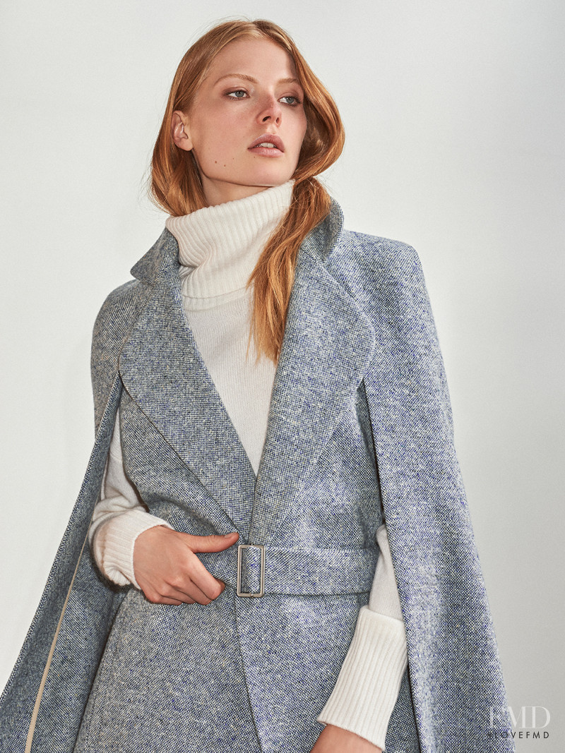 Sofie Theobald featured in  the Sands & Hall lookbook for Autumn/Winter 2016