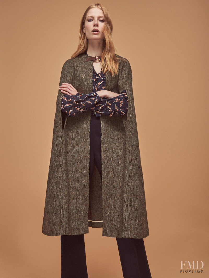 Sofie Theobald featured in  the Sands & Hall lookbook for Autumn/Winter 2016