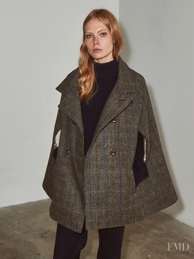 Sofie Theobald featured in  the Sands & Hall lookbook for Autumn/Winter 2016