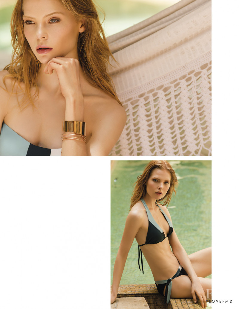 Sofie Theobald featured in  the Touché catalogue for Cruise 2017