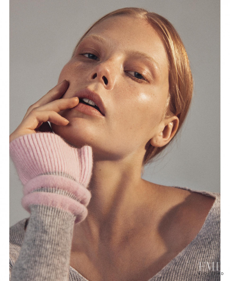 Sofie Theobald featured in  the Castanea advertisement for Spring/Summer 2018