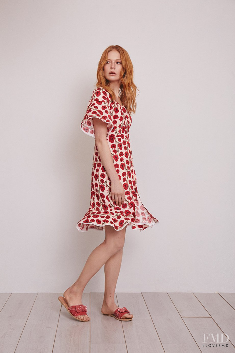 Sofie Theobald featured in  the London Tea Dress Company catalogue for Spring/Summer 2018