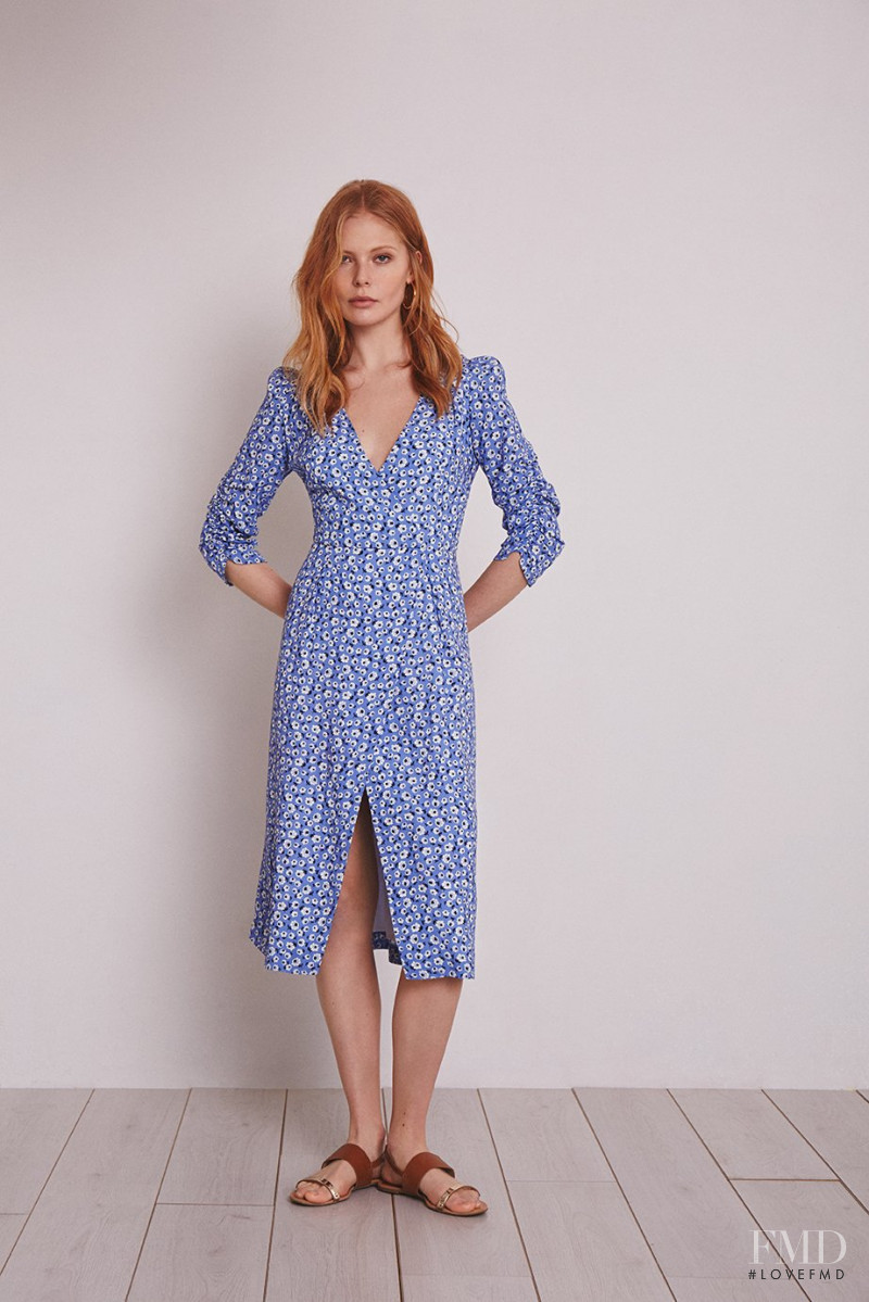 Sofie Theobald featured in  the London Tea Dress Company catalogue for Spring/Summer 2018