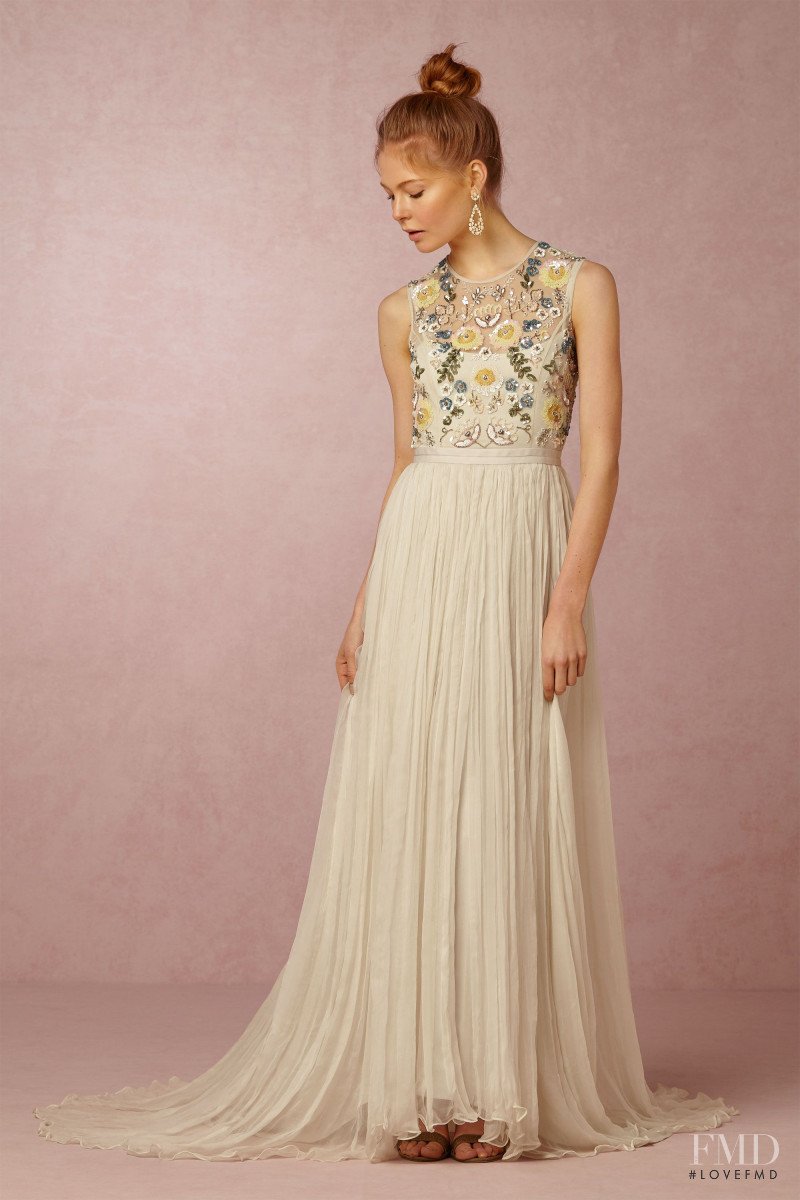 Sofie Theobald featured in  the BHLDN catalogue for Spring/Summer 2016