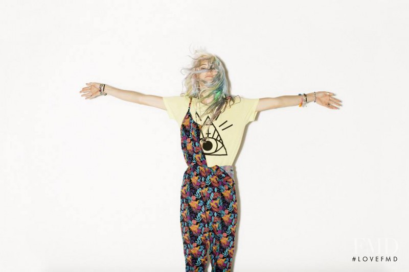 Chloe Norgaard featured in  the Complot advertisement for Spring/Summer 2013