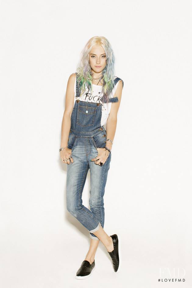 Chloe Norgaard featured in  the Complot advertisement for Spring/Summer 2013