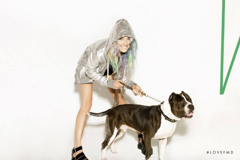 Chloe Norgaard featured in  the Complot advertisement for Spring/Summer 2013