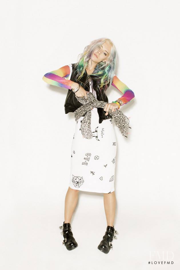 Chloe Norgaard featured in  the Complot advertisement for Spring/Summer 2013