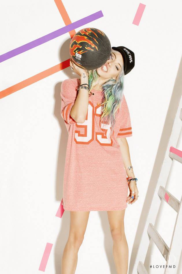 Chloe Norgaard featured in  the Complot advertisement for Spring/Summer 2013