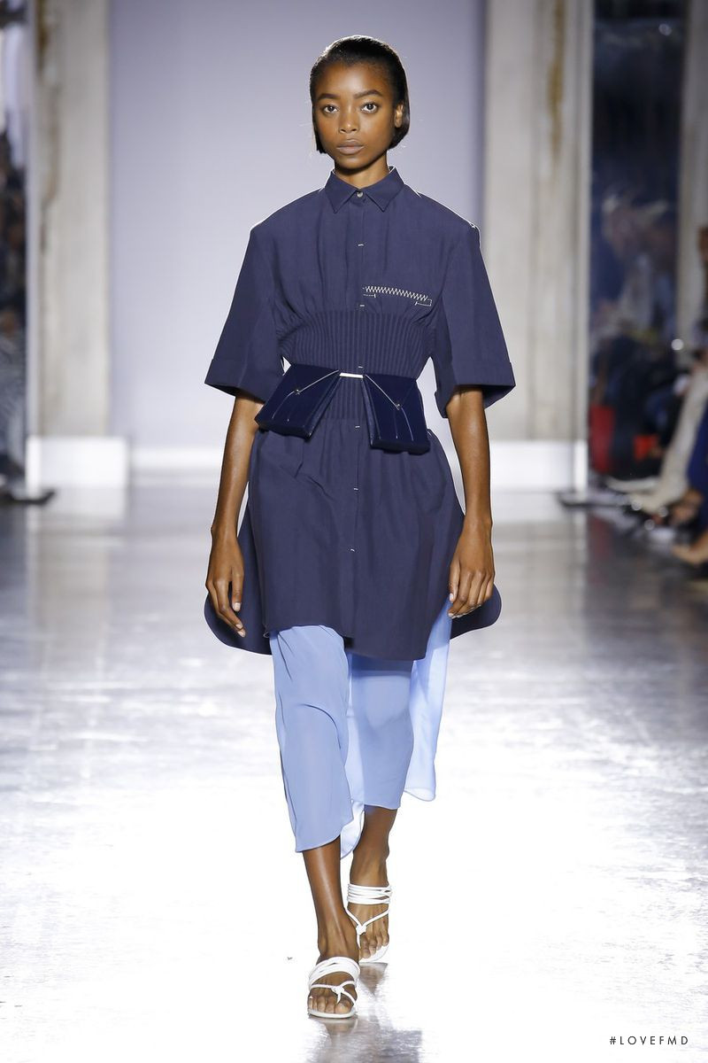 Olivia Anakwe featured in  the Gabriele Colangelo Gabriele Colangelo S/S 19 Show fashion show for Spring/Summer 2019