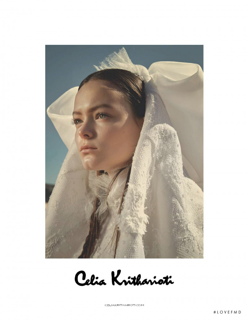 Celia Kritharioti advertisement for Spring/Summer 2019