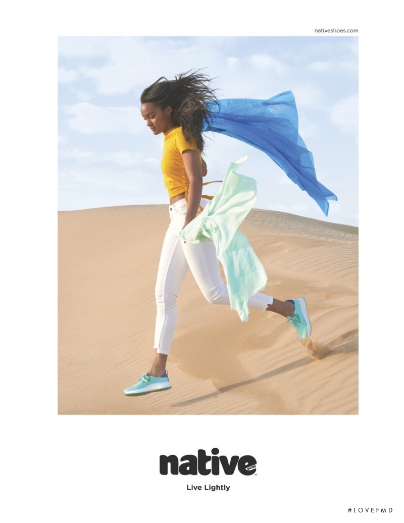 Native Shoes advertisement for Spring/Summer 2019