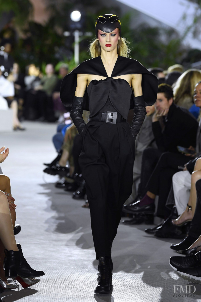 Sarah Dahl featured in  the Louis Vuitton fashion show for Resort 2020