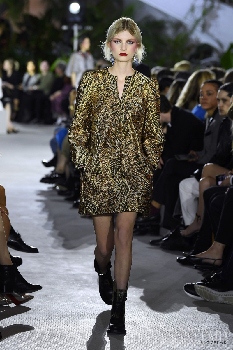 Kristin Soley Drab featured in  the Louis Vuitton fashion show for Resort 2020
