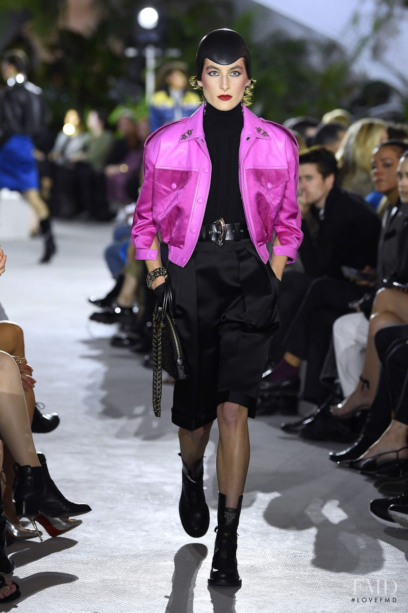 Heather Kemesky featured in  the Louis Vuitton fashion show for Resort 2020