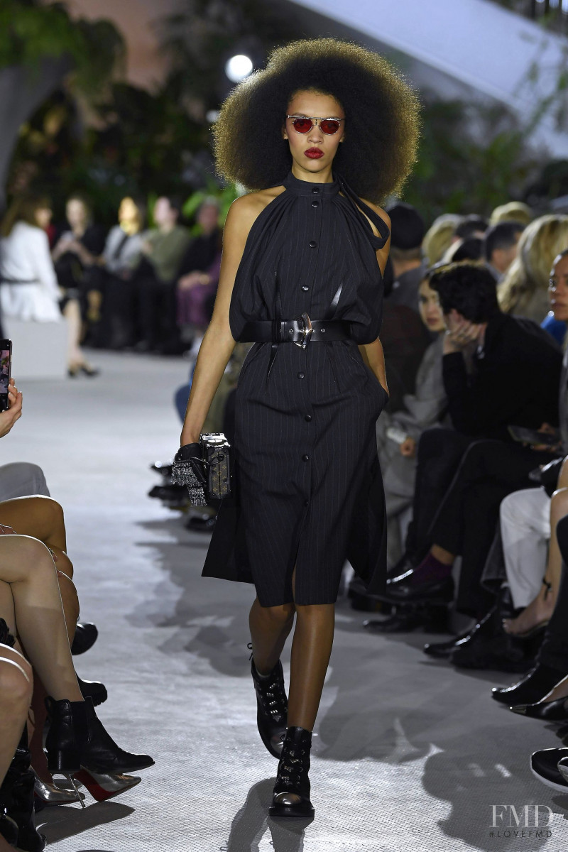 Kukua Williams featured in  the Louis Vuitton fashion show for Resort 2020