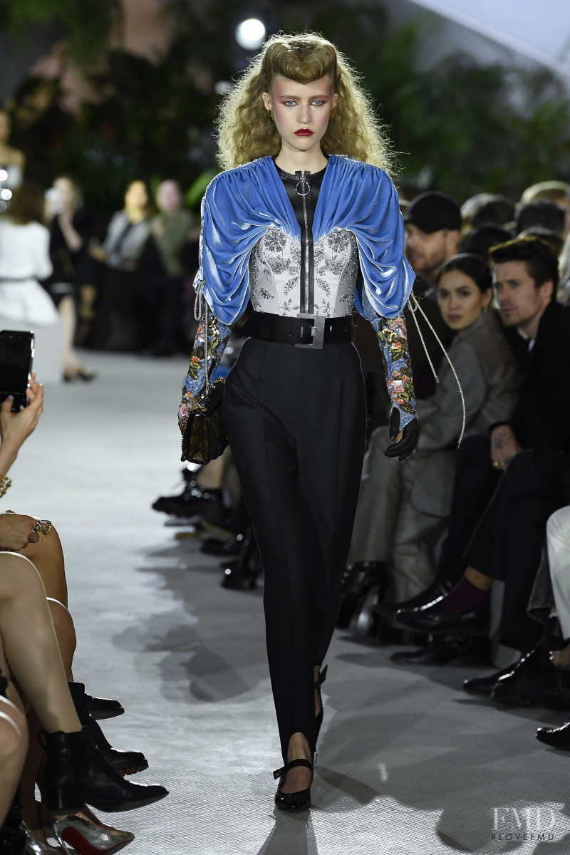 Mariam de Vinzelle featured in  the Louis Vuitton fashion show for Resort 2020