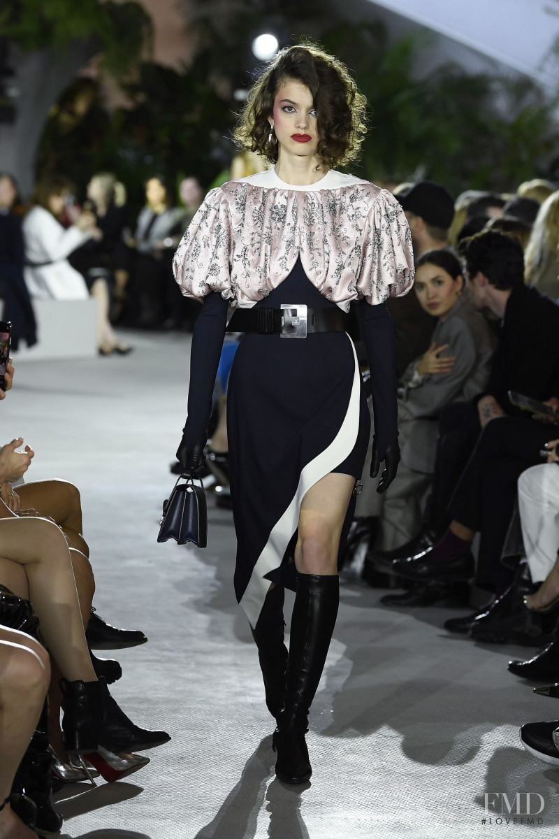 Aurore Franche featured in  the Louis Vuitton fashion show for Resort 2020