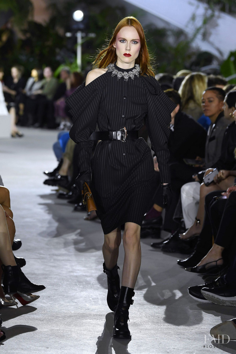 Kiki Willems featured in  the Louis Vuitton fashion show for Resort 2020