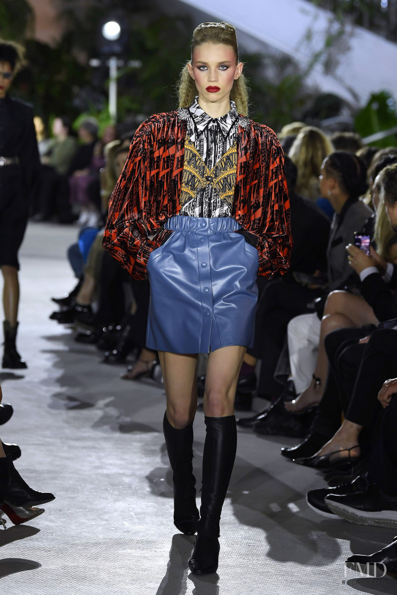 Rebecca Leigh Longendyke featured in  the Louis Vuitton fashion show for Resort 2020