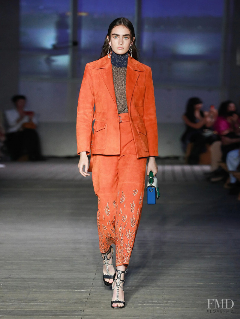 Alisha Nesvat featured in  the Chloe fashion show for Resort 2020