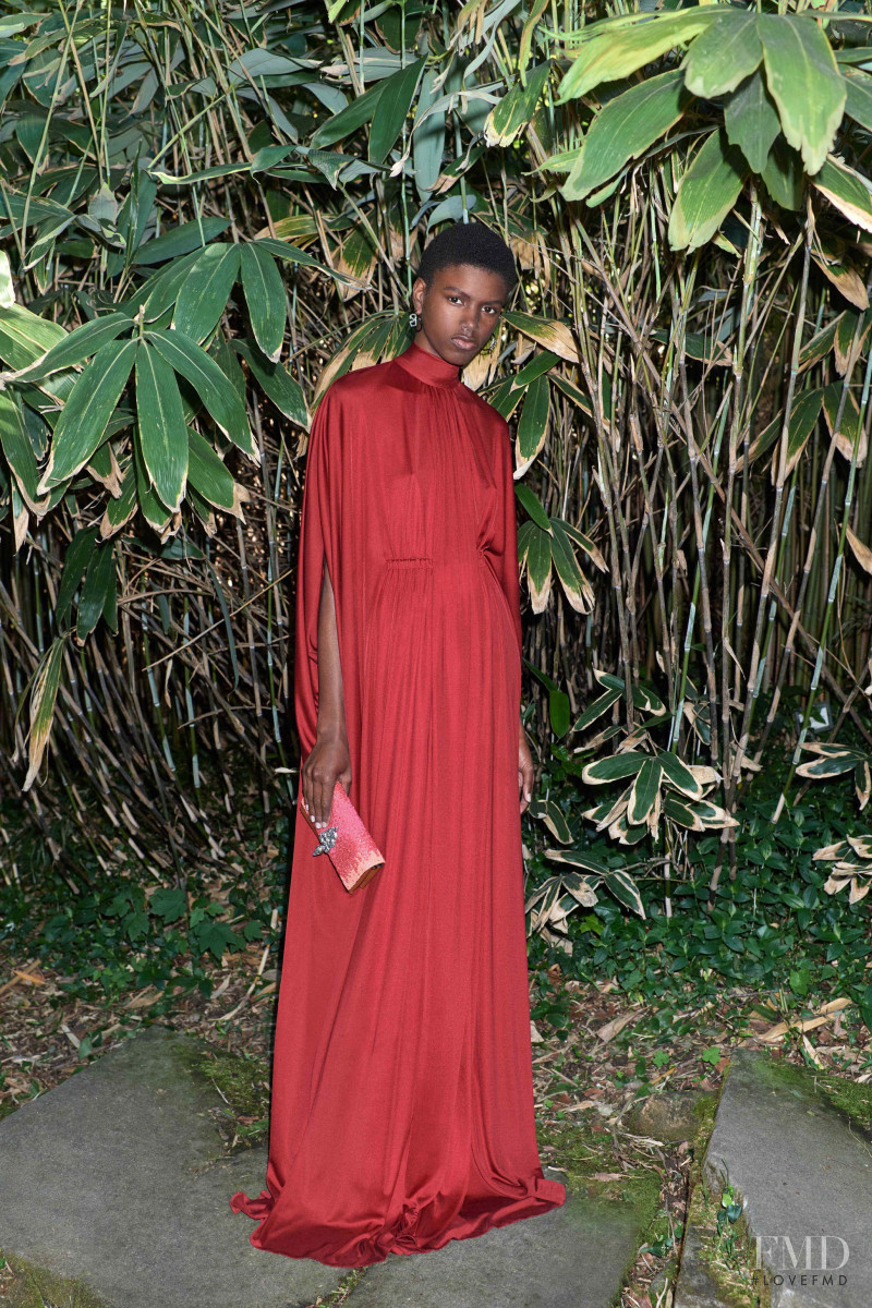Ana Barbosa featured in  the Valentino lookbook for Resort 2020