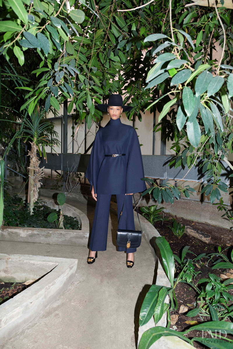 Janaye Furman featured in  the Valentino lookbook for Resort 2020