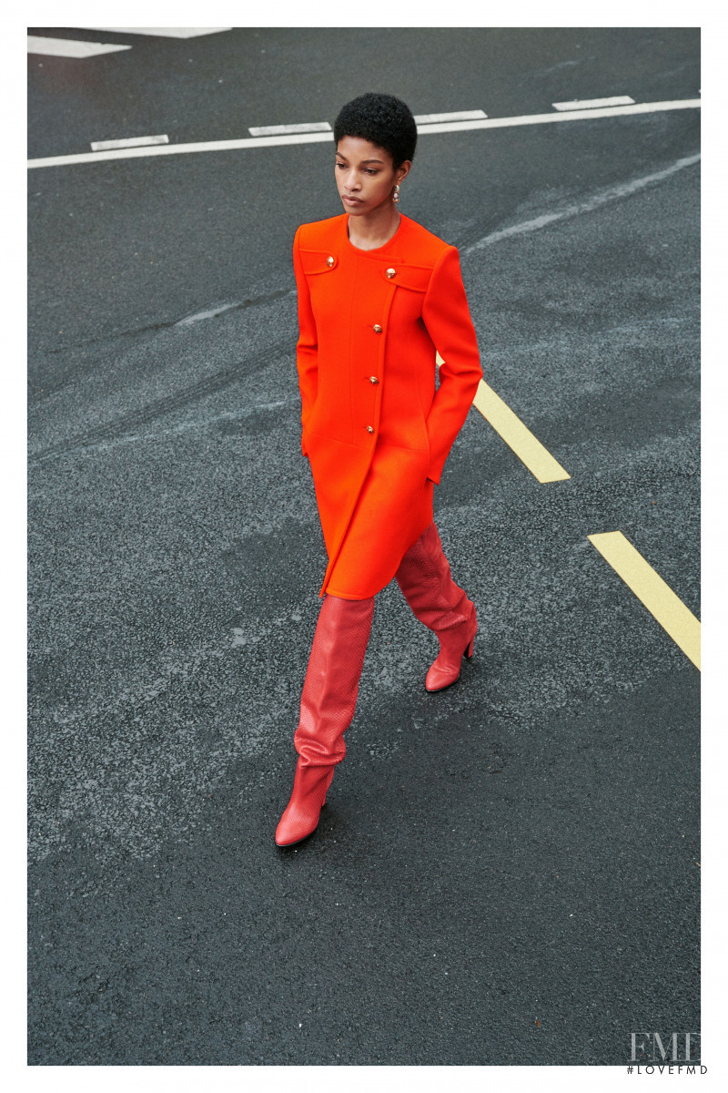 Naomi Chin Wing featured in  the Givenchy lookbook for Resort 2020
