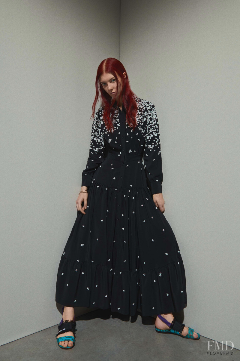 Remington Williams featured in  the Rochas lookbook for Resort 2020