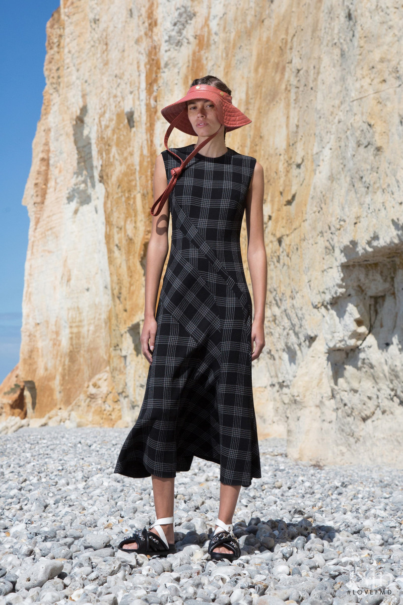 Danielle Lashley featured in  the Cedric Charlier lookbook for Resort 2020