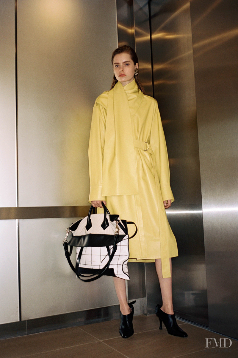 Maud Hoevelaken featured in  the Proenza Schouler lookbook for Resort 2020