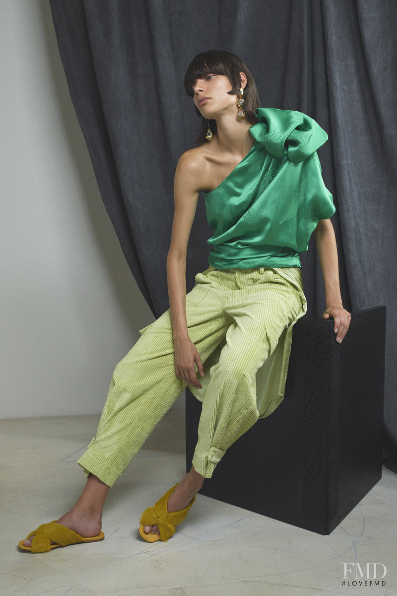 Charlee Fraser featured in  the Hellessy lookbook for Resort 2020