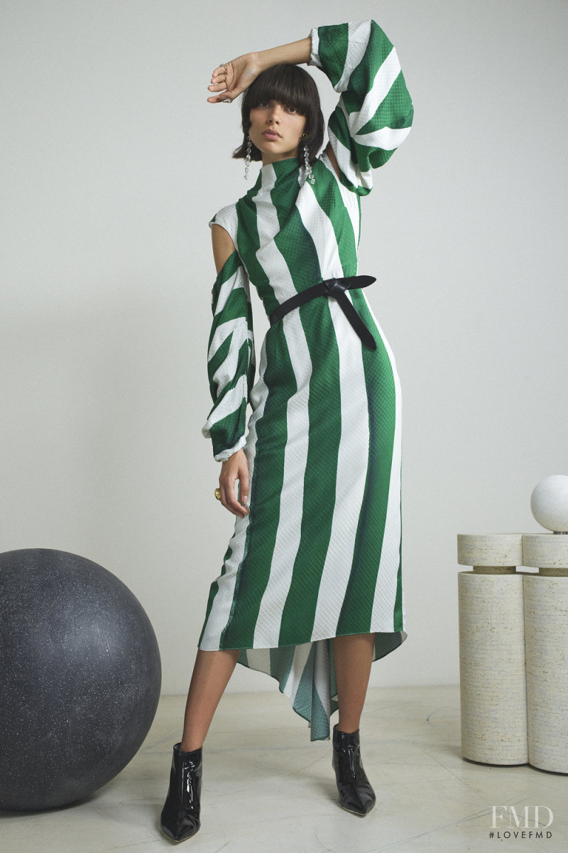 Charlee Fraser featured in  the Hellessy lookbook for Resort 2020