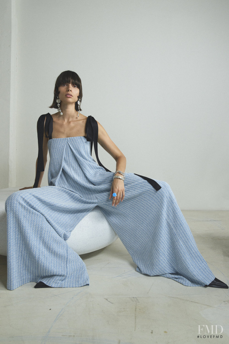 Charlee Fraser featured in  the Hellessy lookbook for Resort 2020