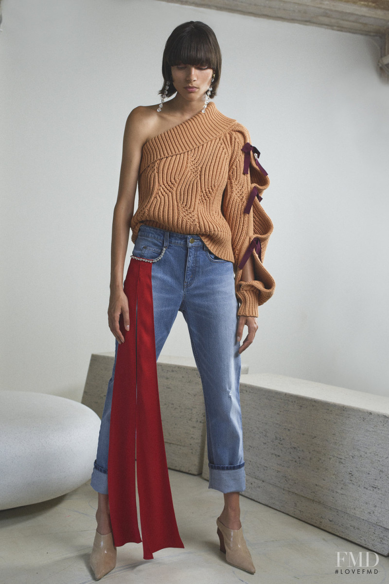 Charlee Fraser featured in  the Hellessy lookbook for Resort 2020