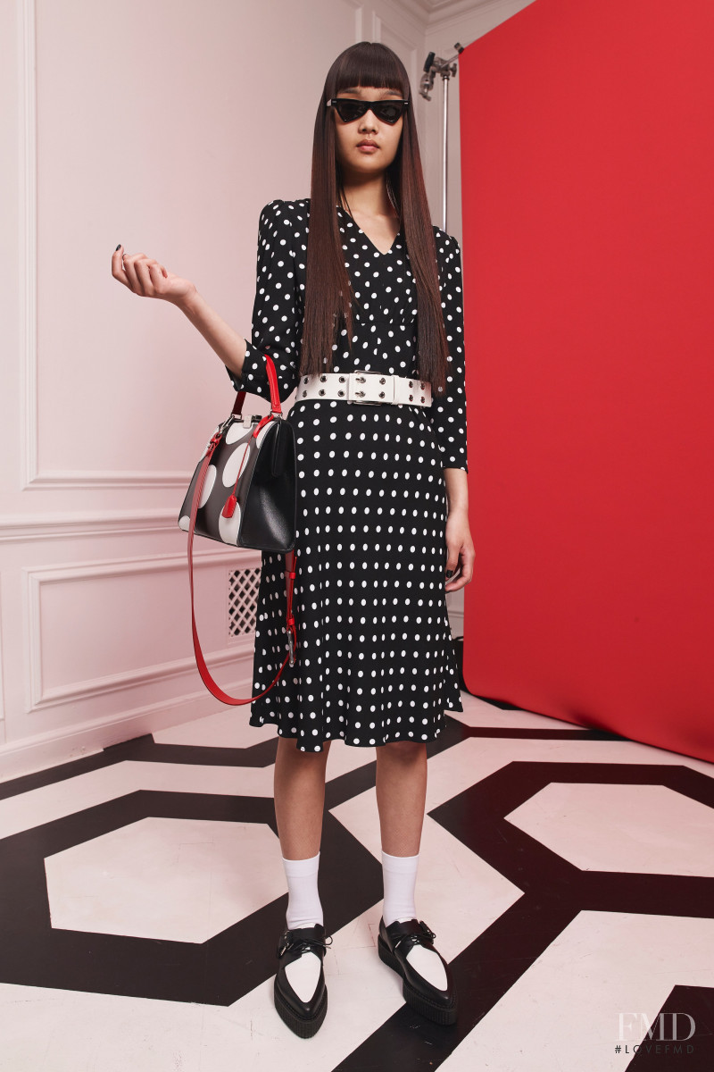 Youn Bomi featured in  the Michael Kors Collection lookbook for Resort 2020