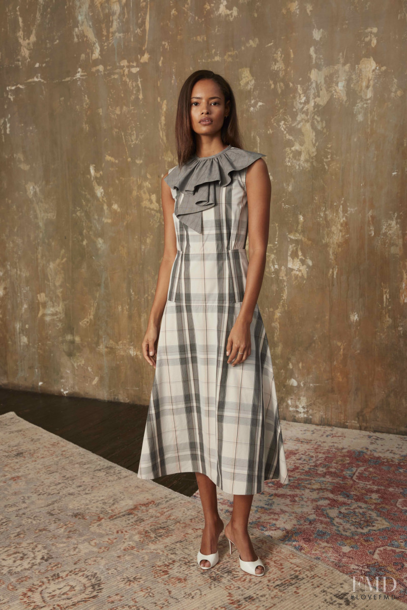 Malaika Firth featured in  the Arias fashion show for Resort 2020