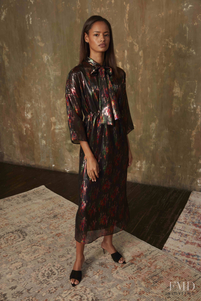 Malaika Firth featured in  the Arias fashion show for Resort 2020