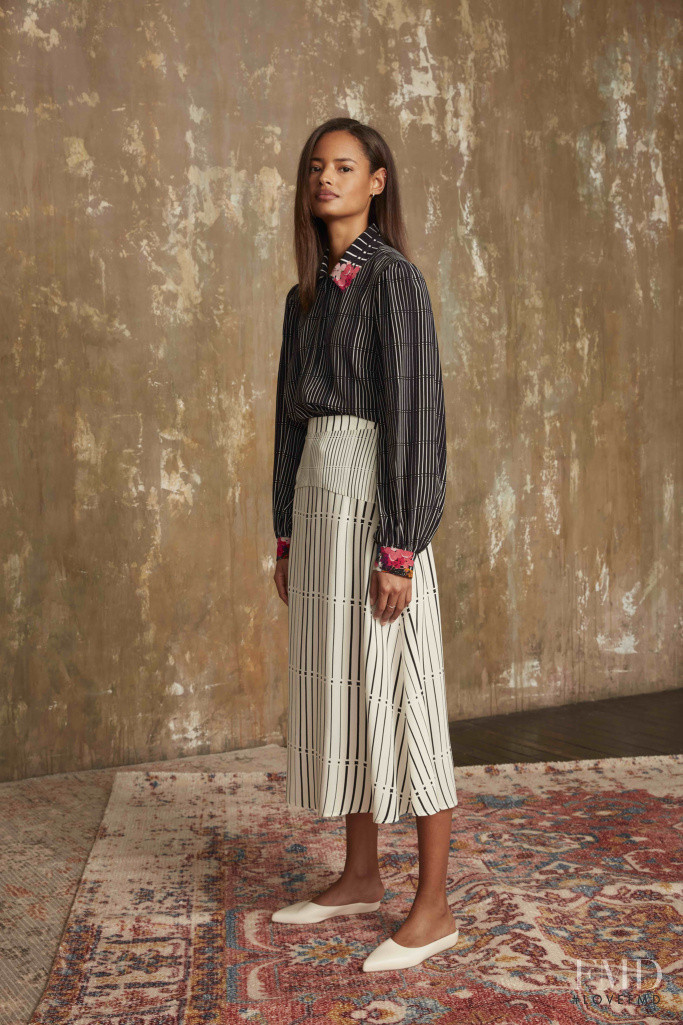 Malaika Firth featured in  the Arias fashion show for Resort 2020