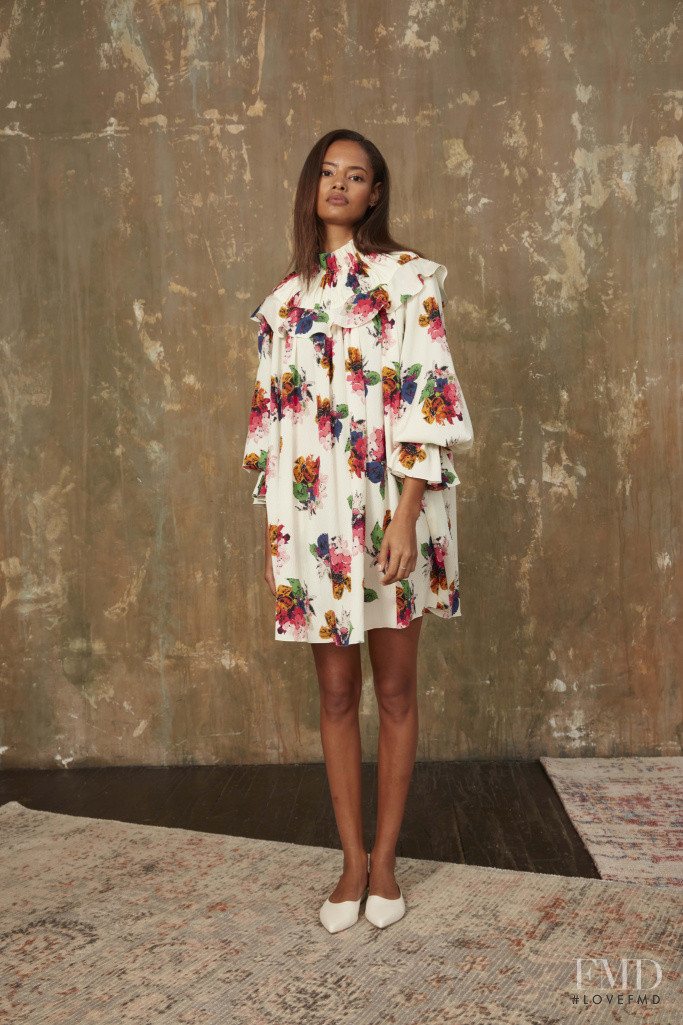 Malaika Firth featured in  the Arias fashion show for Resort 2020