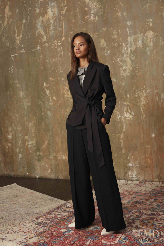 Malaika Firth featured in  the Arias fashion show for Resort 2020