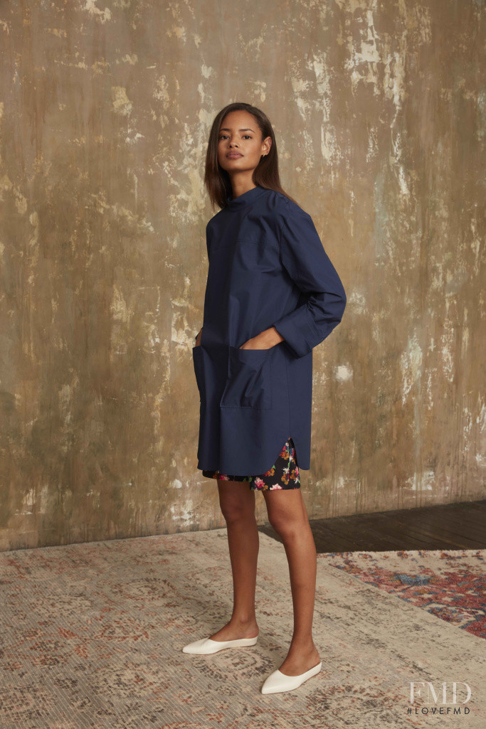 Malaika Firth featured in  the Arias fashion show for Resort 2020